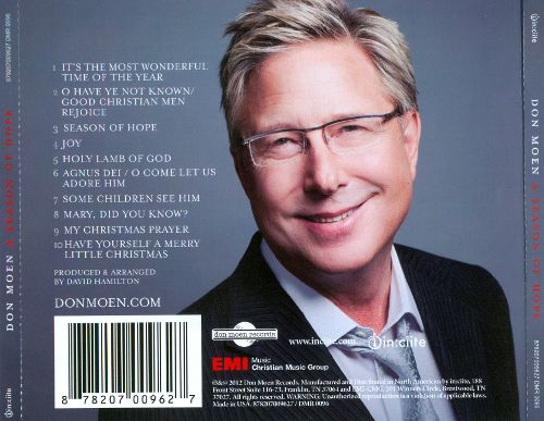 [이벤트30%]Don Moen - Christmas : A Season of Hope (CD)